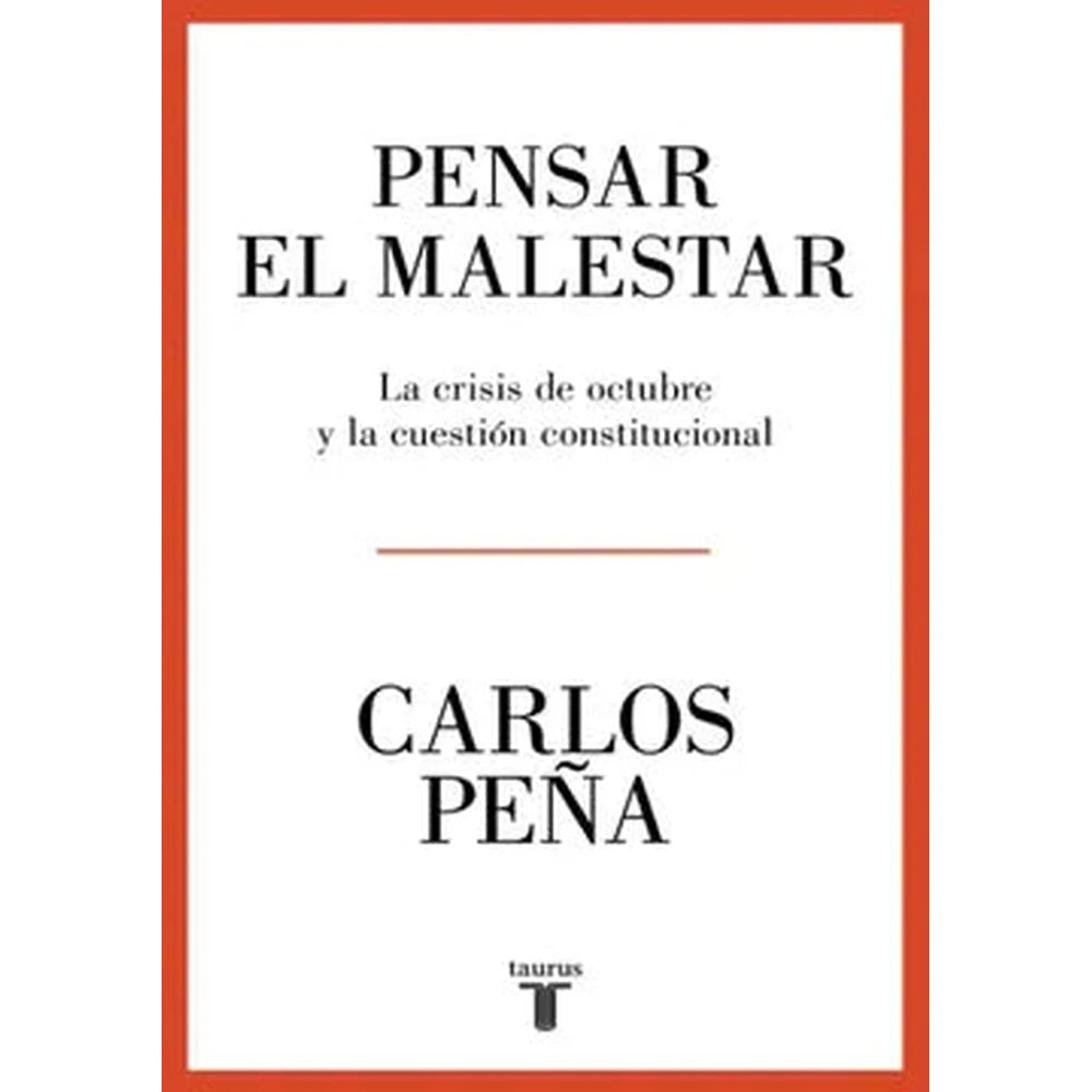 Libro Pensar El Malestar de Carlos Peña
