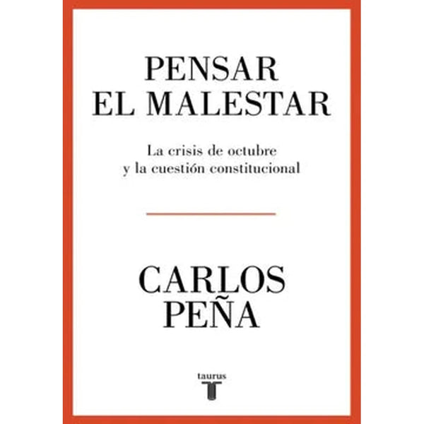 Libro Pensar El Malestar de Carlos Peña