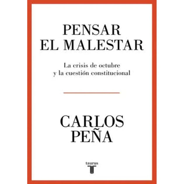 Libro Pensar El Malestar De Carlos Peña
