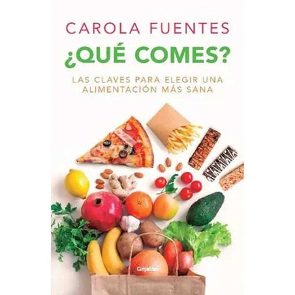 Libro ¿Qué Comes? de Carola Fuentes