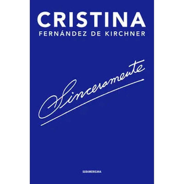 Libro Sinceramente de Cristina Fernández de Kirchner