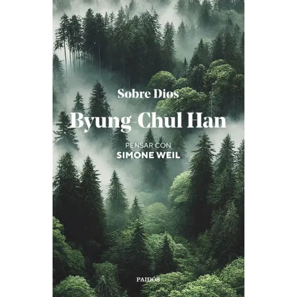Libro Sobre Dios de Byung-Chul Han - PAIDÓS