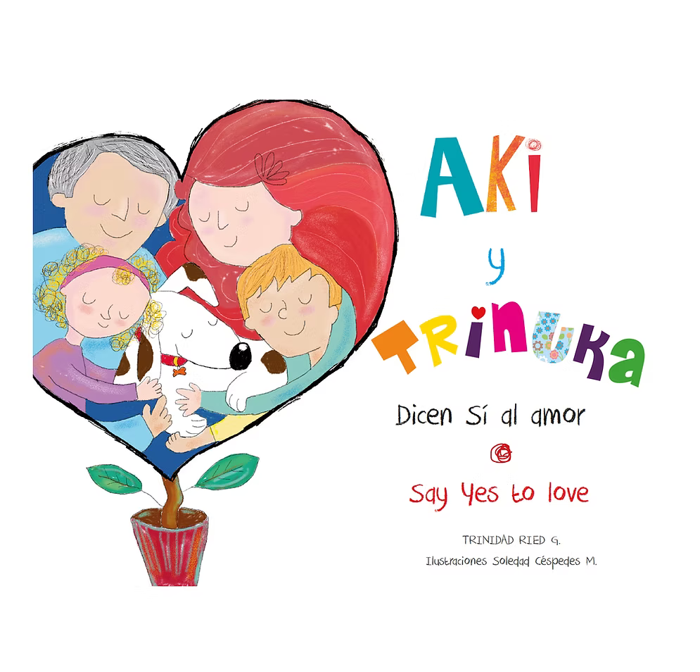 Libro Aki y Trinuka dicen sí al amor de Trinidad Ried G. - Nueva Patris