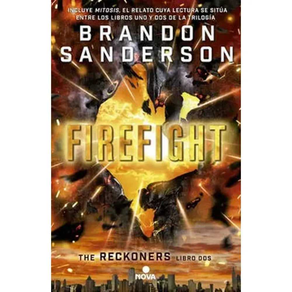 libro Firefight Trilogía de los Reckoners 2 de Brandon Sanderson