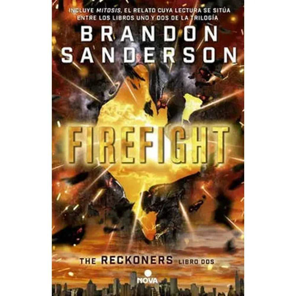 libro Firefight Trilogía de los Reckoners 2 de Brandon Sanderson